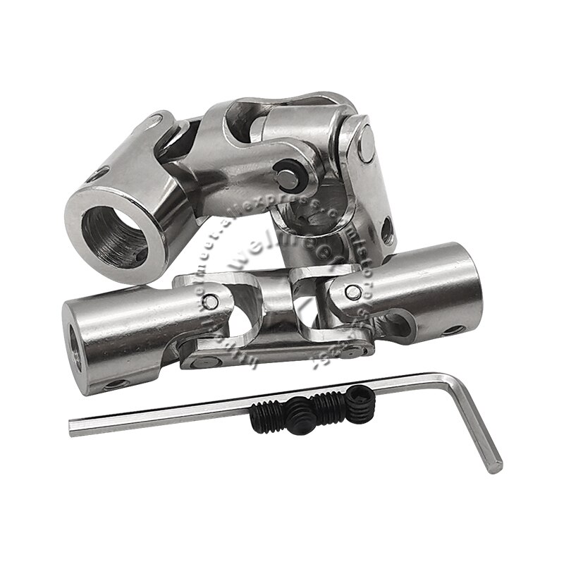 4mm/5mm/6mm/8mm/10mm metal tre-sektionskoblingskoblingskobling til motorstikforbindelse