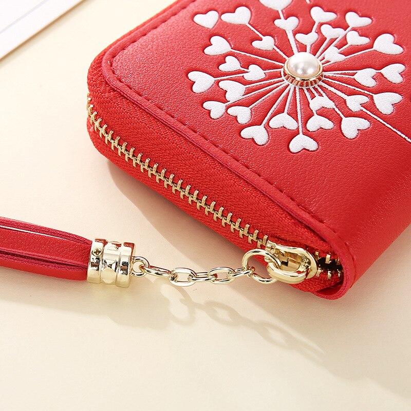 BOTUSI Women's Wallet Small Cartera Mujer Purse Women Wallets Cards Holder Coin Wallet Zipper Clutch Coin Purse Credit Card