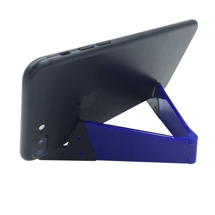 Universal Folding Tablet Stand Bracket Holder: Dark Blue