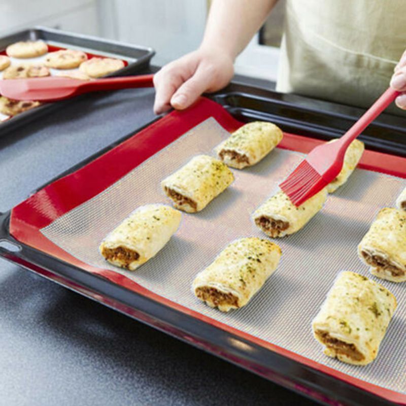Silikon backen matt makronen Hohe temperatur beständig nicht-Stock backen matt Verdickt fiberglas bäckerei werkzeuge