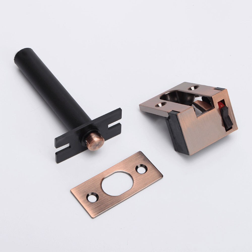 Zinc Alloy Hidden Security Door Chain Lock Guard Heavy Duty Gate Latch Home Hotel Anti-theft Safety Door Lock