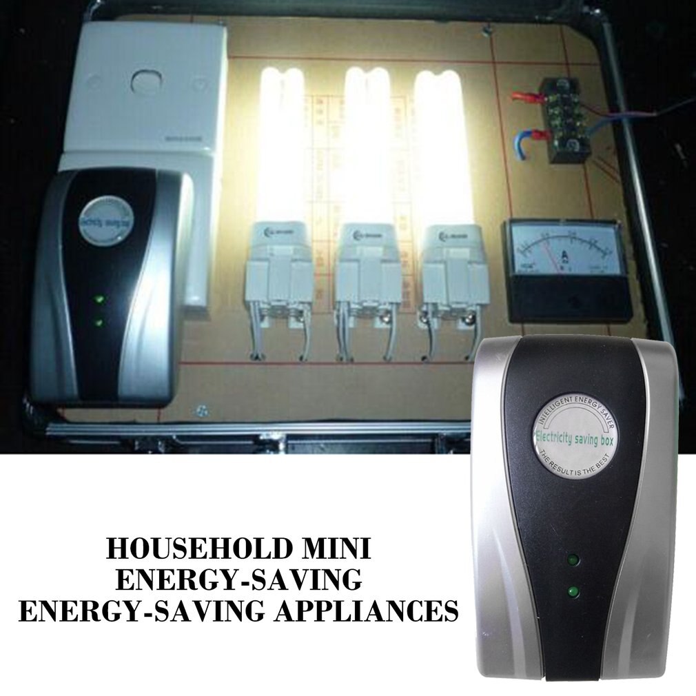 Household Mini Power Saver Energy Saving Power Saver Power Saving Power Saver Slow Walking Meter Stable Voltage