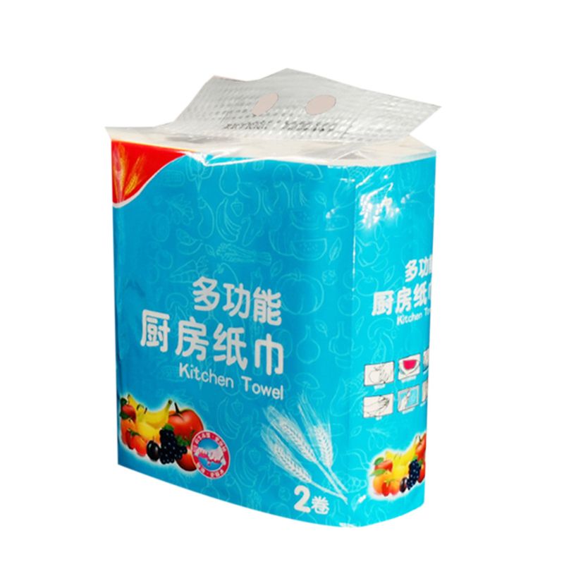 2 rollen 3 jaar wegwerp vaatdoeken schoonmaakdoek keukendoek multi houtpulp toiletpapier natte olie washand geen papieren handdoek