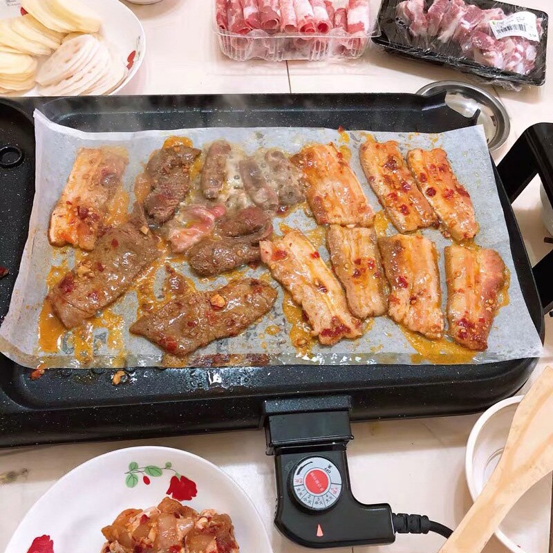 50PCS/Lot Eco-friendly Greaseproof Paper Baking Double-sided Thicken Non-stick Oil-Absorbing Sheets White BBQ