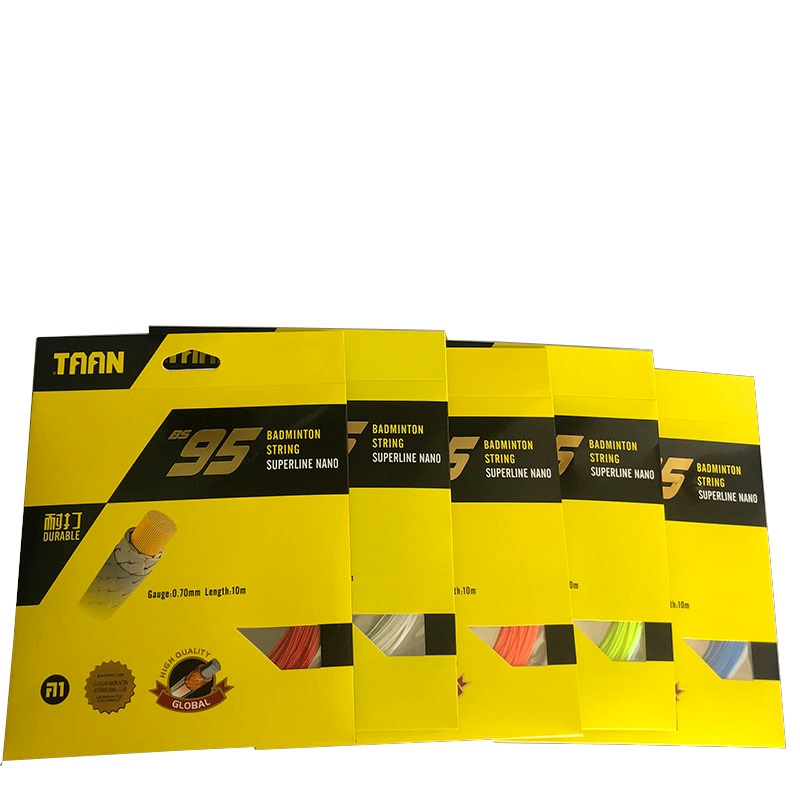 1pc Retail TAAN BS95 Badminton Racket String powerful Nano String for Badminton Racquet 0.70MM 10M