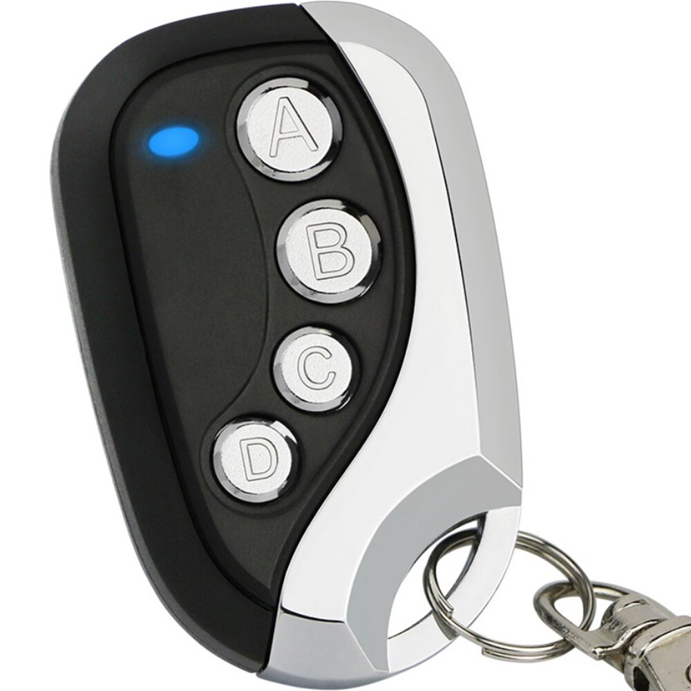 Door Car Keychain 433.92Mhz Universal Remote Control Code Grabber For Gate Wireless RF4 Channel Electric Cloning For Gate Garage