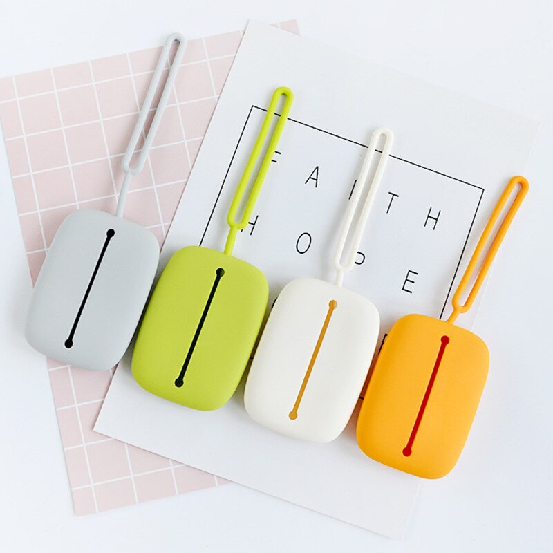 Smart Keychain Holder Organizer Credit Card Holder Mini Card Key Case ID Card Holders Multifunctional Silica Gel Cute Long Bag