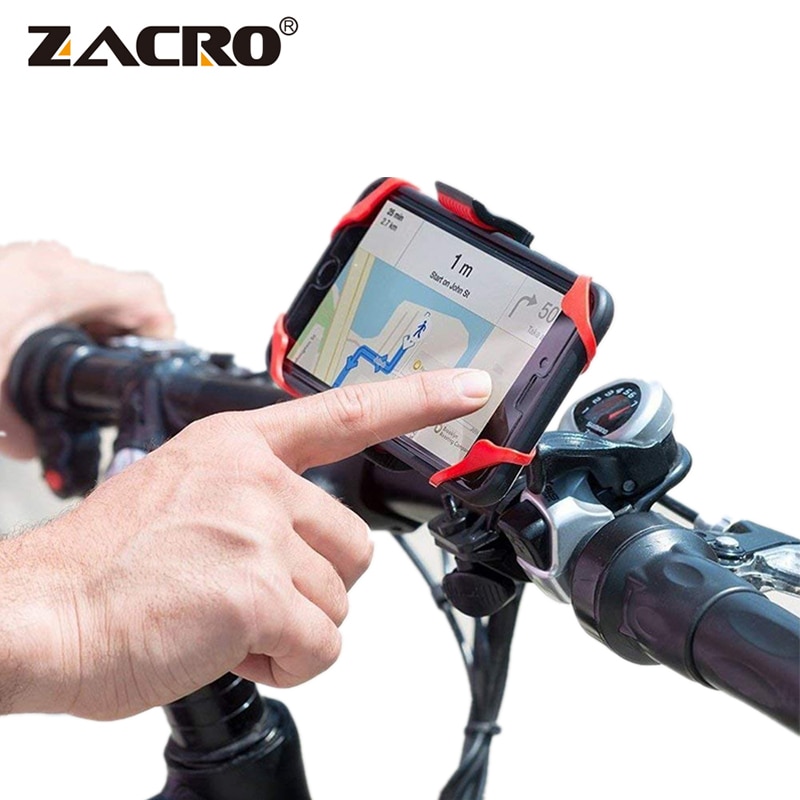 Zacro Anti Slide Fiets Houder Handvat Telefoon Mount Stuur Extender Houder Voor Telefoon Mobiele GPS Etc