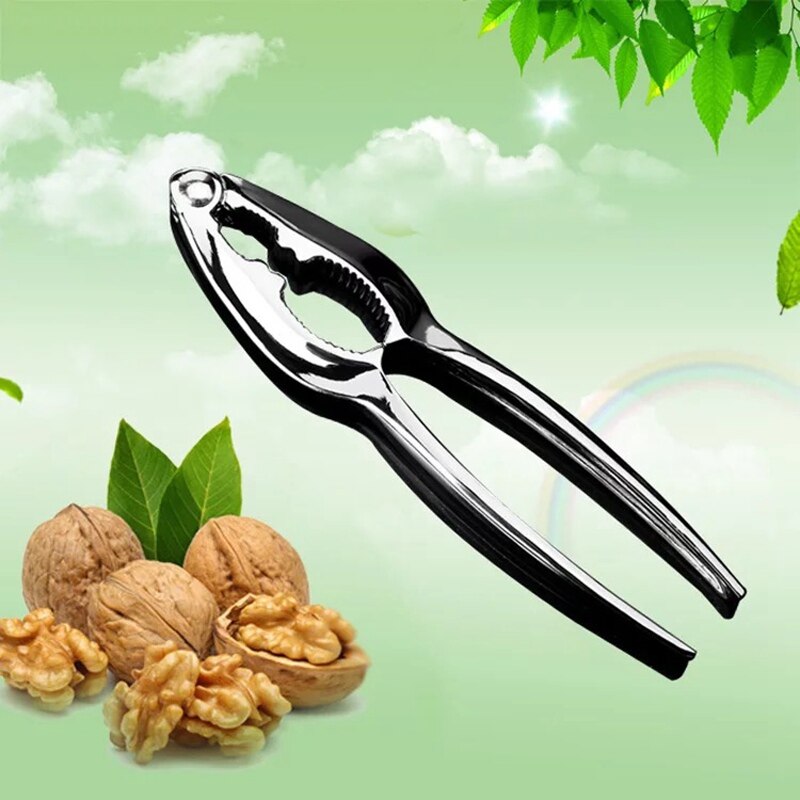 Pelador de Cascanueces de acero inoxidable, herramienta de Clip para cocina, pelador de nueces, pecanas, avellanas