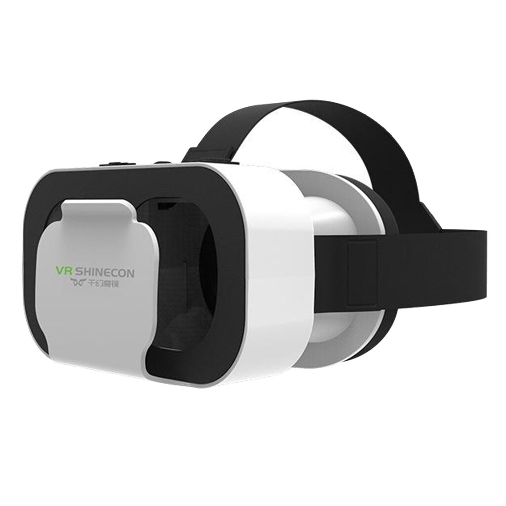 Vr Shinecon 5.0 Virtual Reality Bril Verstelbare 3D Bril Voor Films Games Ondersteuning 4.7-6.53 Inch Grote Scherm Smartphones