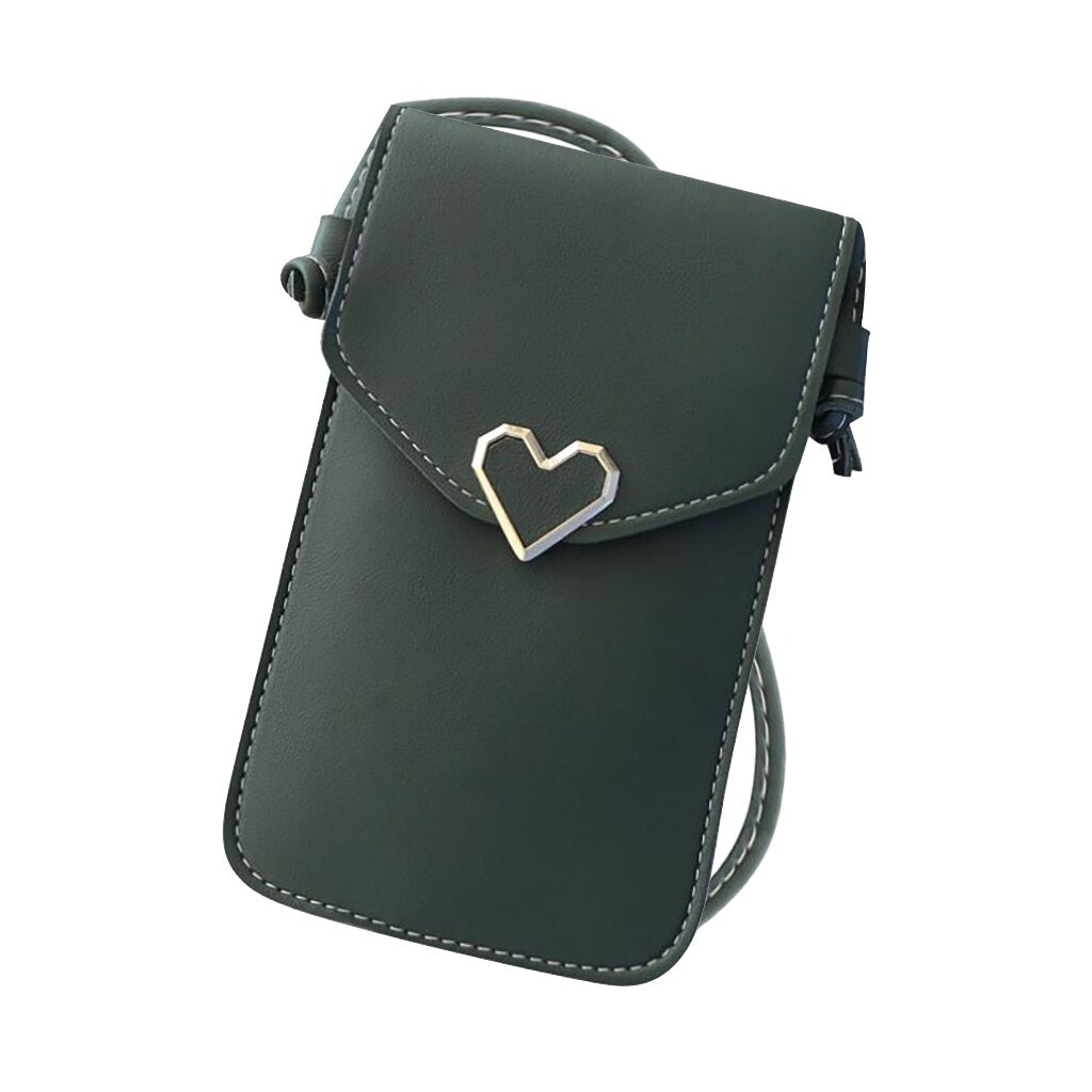 Bolsa de couro pu da moda para celular, bolsa de ombro com capa para celular iphone 11 pro max telefone universal,: D