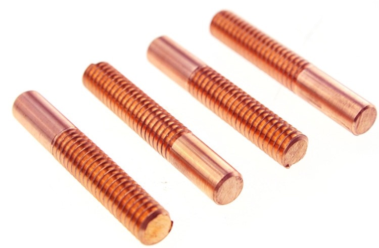 5pcs M4*40*60mm Right-handed Tungsten Copper Thread Electrode Spark Discharge Electrode