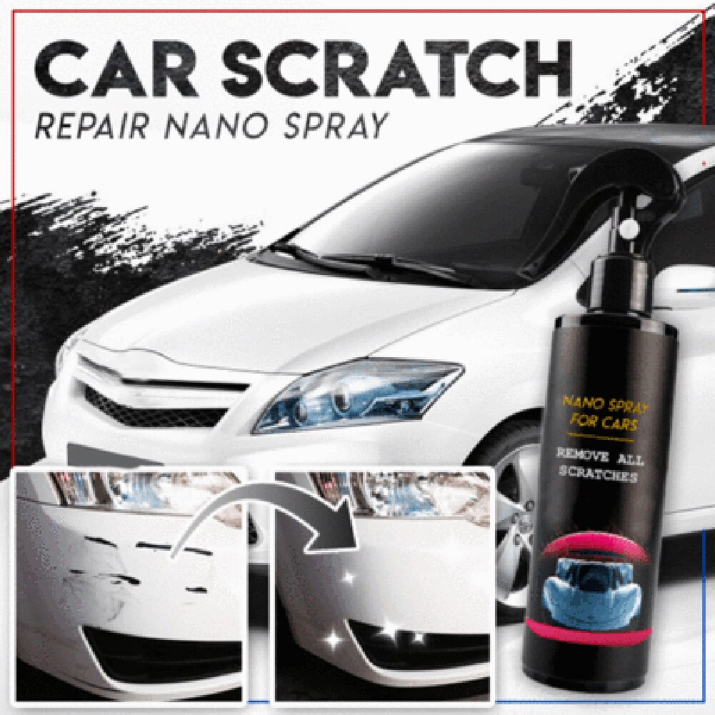 Bil ridse reparation nano spray keramisk belægning bil maling fugemasse fjerner enhver ridser og mærker