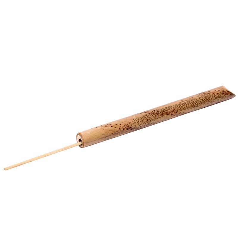 17.1*1.8cm bambusfløyter pi thai musikalsk fuglefløyte lyd fløyte treblåseinstrument tilbehør