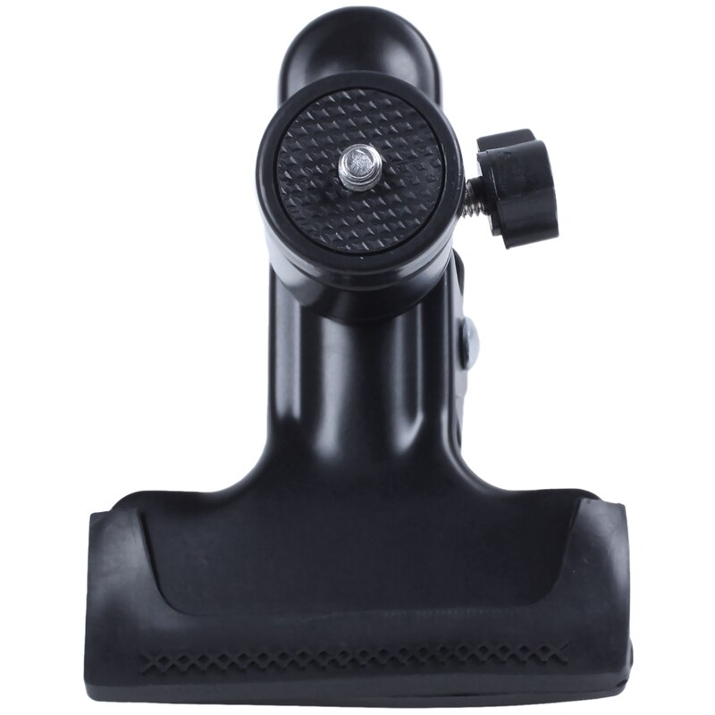 1 Pcs Metal Spring Clamp Clip With Ball Head & 5 Pcs Metal Shoe Flash Stand Adapter With 1/4 Inch Threaded