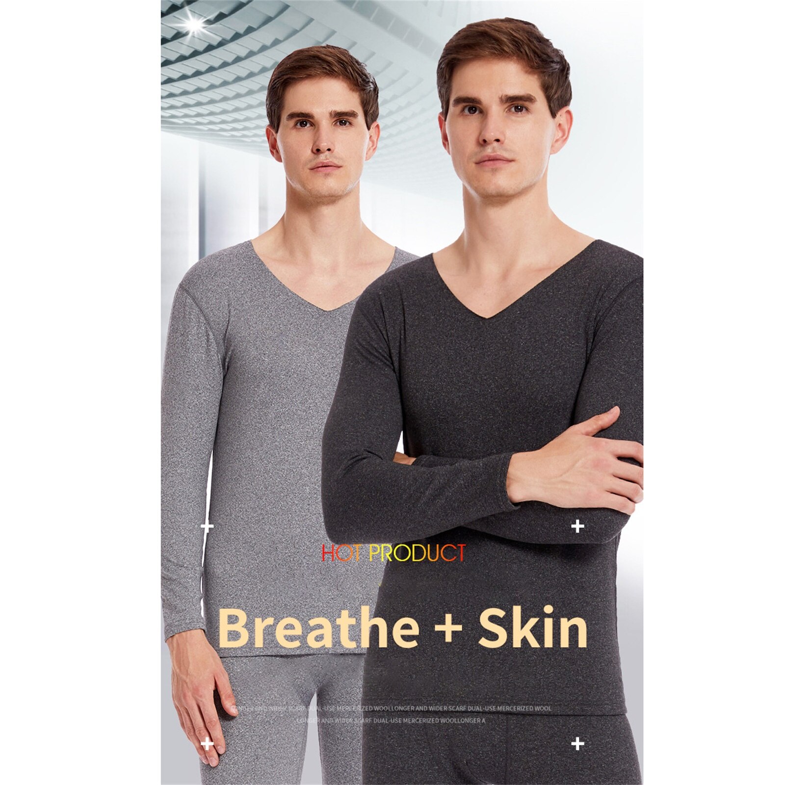 Winter Warm Thermal Underwear Thicken Men Cotton Thermal Wear Pants + Shirt Men Underwear Winter Size L-4XL Thermals Clothes