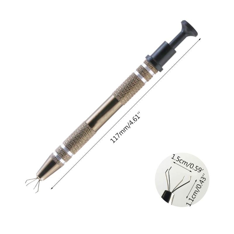Ic chip extractor remover tool precision parts grabber extractor pick up puller
