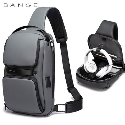 Xiaomi-Bolso de hombro de para hombre, bandolera informal transpirable con carga USB, resistente al agua, cruzado
