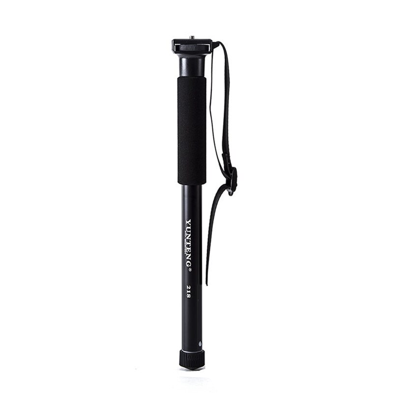 YUNTENG 218 Monopod Selfie Stick Stand Mountaineering Bracket for SLR Mirrorless Camera Mobile Phone Outdoor Travel Accessories