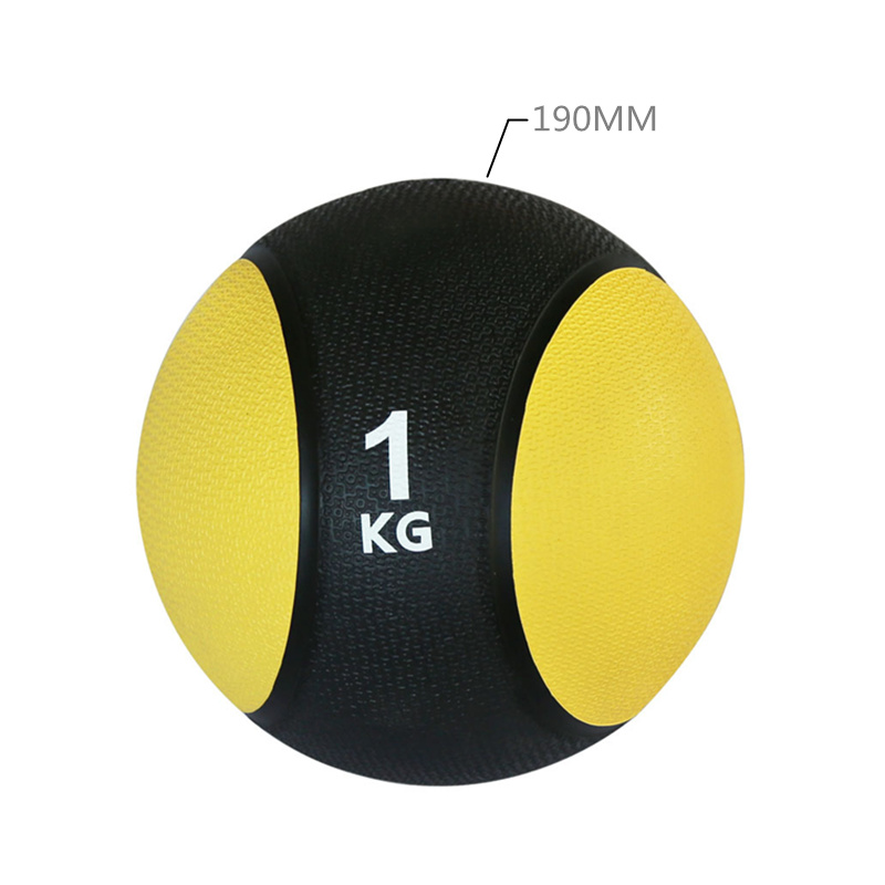 Geneeskunde Bal | Oefening Bal, Duurzaam Rubber, Consistente Gewicht Distributie, Comfort Getextureerde Grip voor Krachttraining: Default Title