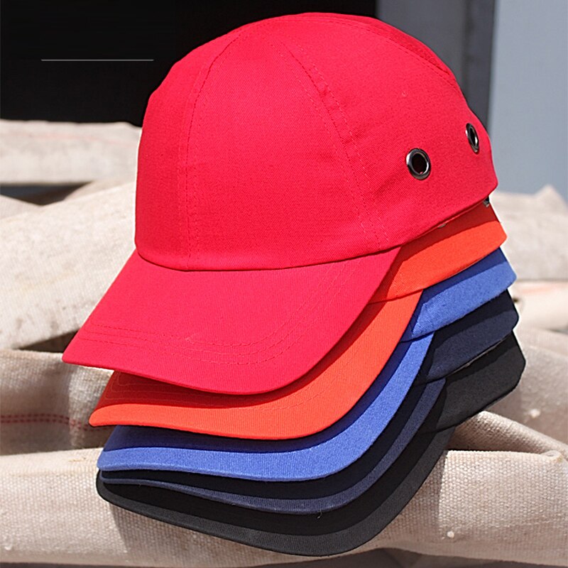 CK Tech.ABS Work Safety Cloth Hat Baseball Bump Caps Lightweight Safety Hat Head Protection Caps Workplace Construction Site Hat