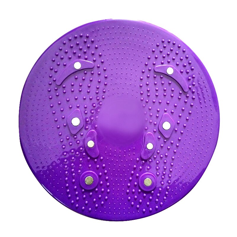 Taille Verdrehen Scheibe Keine Schlupf Praktische Dreh Rabatt Hause Handgelenk aerob ÜSpund flattern Rotierenden Sport Magnetische Massage Platte: Purpurrot