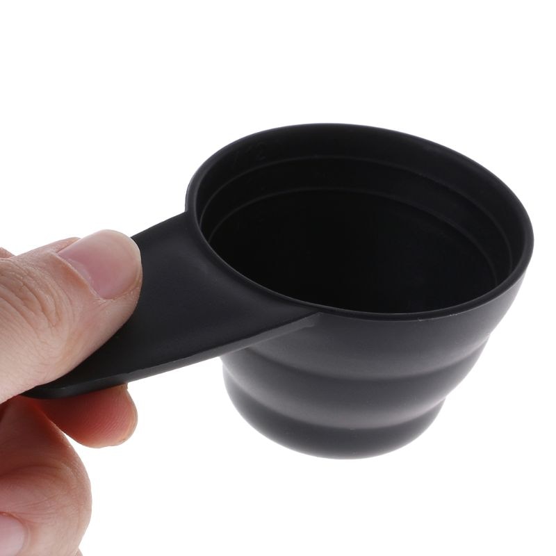 Vfgterte 1pc food grade plastic maatlepels met schaalverdeling koffielepel bakgerei melkpoederlepels voor thuiskeuken