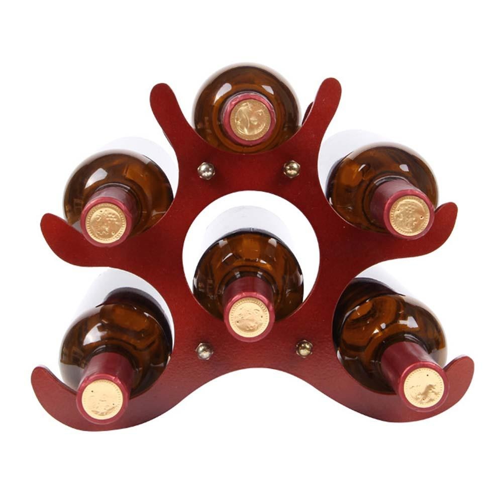6 Fles Houten Wijnrek Decoratie Thuis Woonkamer De... – Grandado