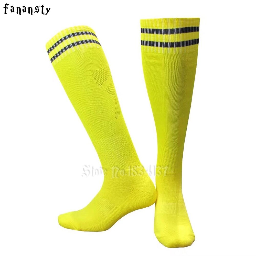 Soccer Socks Boys Girls Knee-High Football Socks Sports Kids Top Antiskid Breathable 1 pairs durable soft same size