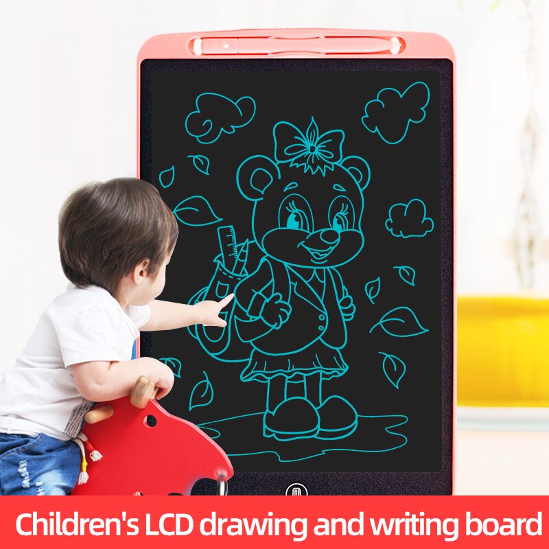 12 inch Digital Writing Tablet LCD Screen Electronic Drawing Tablet Children Writing Drawing Board
