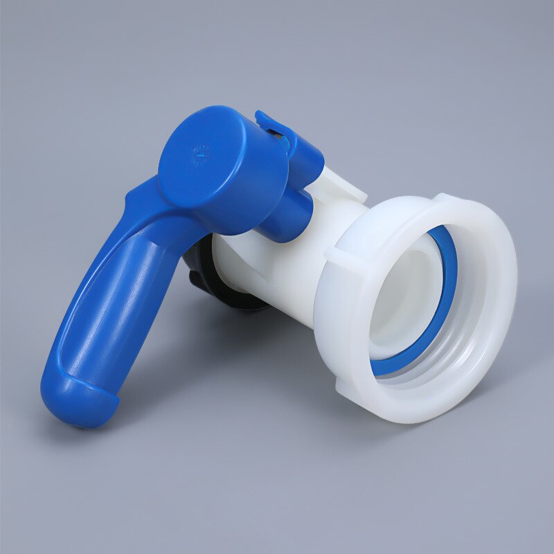 Plastic DN40 Butterfly Valve for IBC Tank Container 1000L Switch IBC Tank Adapter