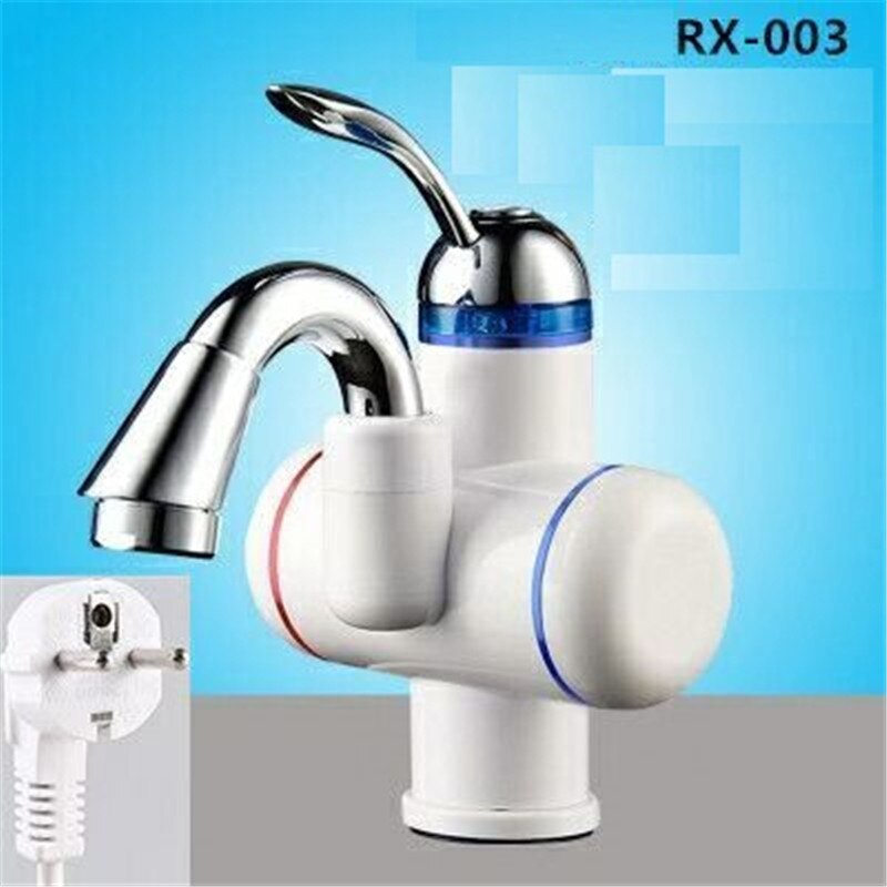 RX-003UM,Digital Display Instant Water Tap,Electric Instant Water Heater Tap 180 Rotation 220V Heated Faucet