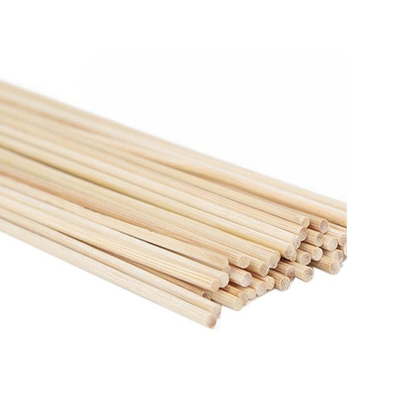 150 STKS Bamboe Stok Natuurlijke Hout Bamboe Sticker BBQ Bamboe Spiesjes Outdoor Camping Wegwerp Bamboestokken BBQ Gereedschap 30 CM * 3 MM