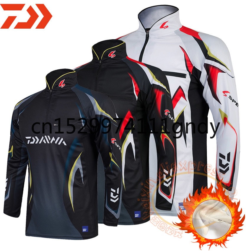Dawai Outdoor Sport Hooded Vis Shirt Lange Mouwen Anti-Uv Ademende Vissen Kleding Vissen Keep Warm Sweatshirts Plus Size