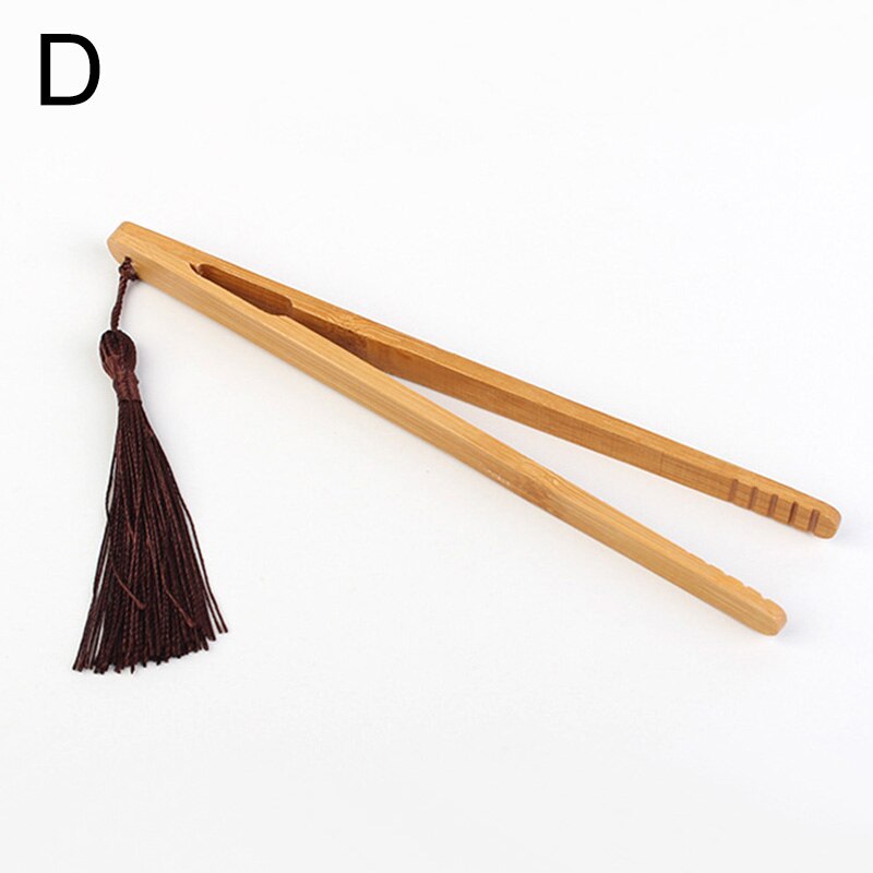1pcs bamboo solid wood tea holder tea cup holder anti-scalding tea set tea ceremony accessories: D
