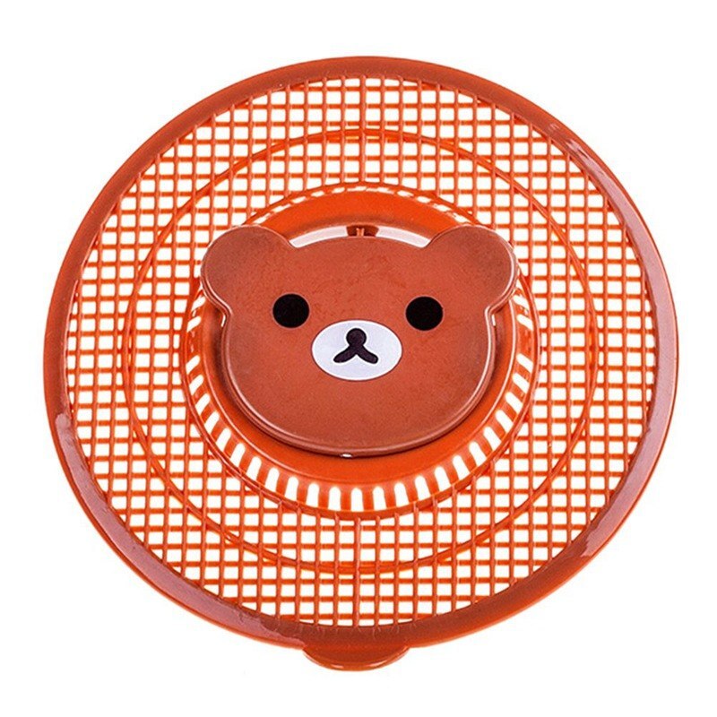 Colector de pelo en forma de rana para baño, cubierta de colador de bañera de ducha, filtro de tapón de lavabo, colador de drenaje para cocina y baño