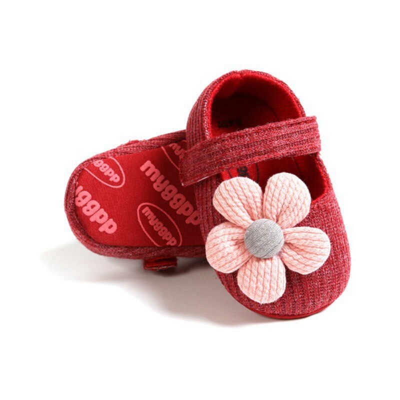 Bobora – baskets antidérapantes à semelles souples pour bébé fille de 0 à 18 mois, chaussures d'automne pour les premiers pas: C / 6M