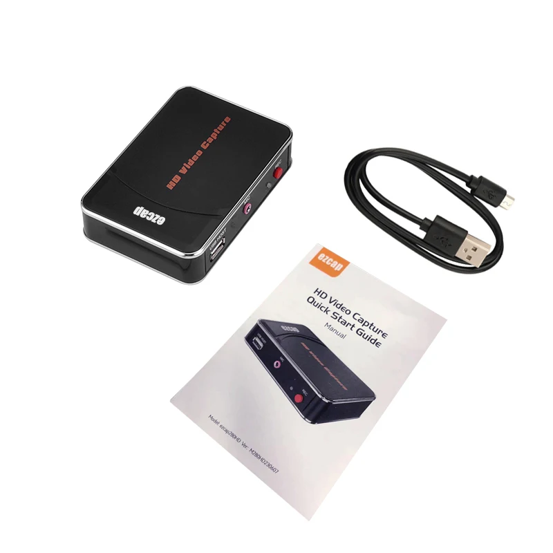 EZCAP 280HD HDMI Game Capture Card Video Record Box 1080P 30fps Game Recorder voor Xbox PS3 PS4 MIC-ingang, naar USB-schijf, geen pc nodig