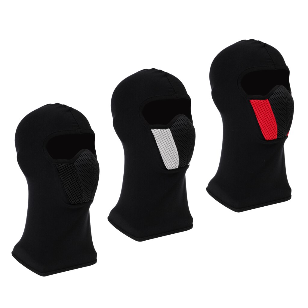 Bivakmuts Gezichtsmasker Ademend Motorfiets Fietsen Onder Helm Cover Volgelaatsmasker voor Outdoor Sport