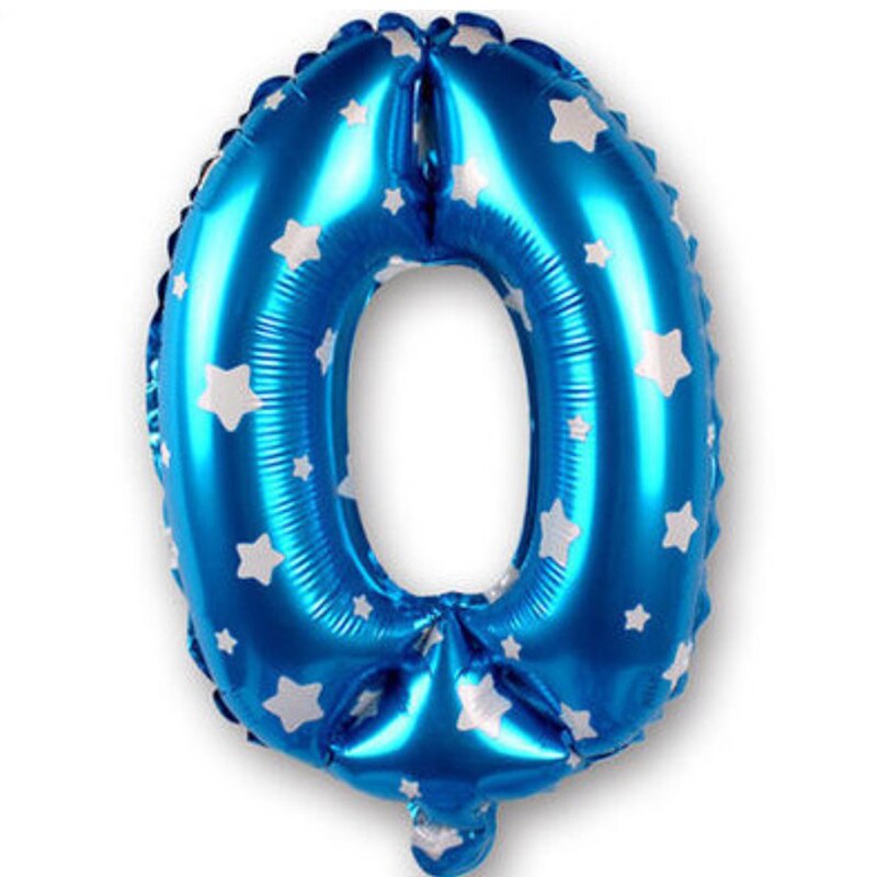 32 Inch Big Foil Birthday Balloons Air Helium Number Balloon Figures Happy Birthday Party Decorations Kid Baloons Birthday