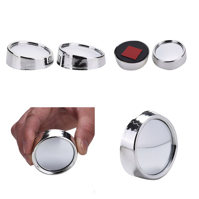 2 PIÈCES Spot Miroirs Convexes Véhicule De Camion De Voiture Grand Angle De Recul Vue Arrière Côté Tache Aveugle Miroir Convexe