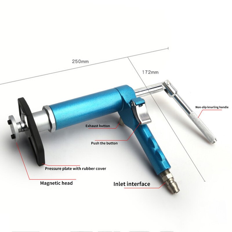 Pneumatic Brake Pump Pneumatic Disc Brake Adjusting Tool Safe Adjustable Durable for Car Repairing