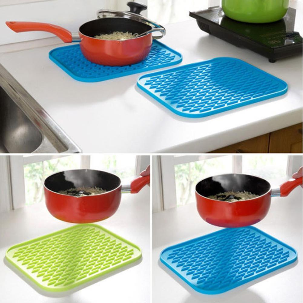 Silicone Heat Insulation Mat Thickened with Anti-scald Anti-slip Heat Insulation Mat