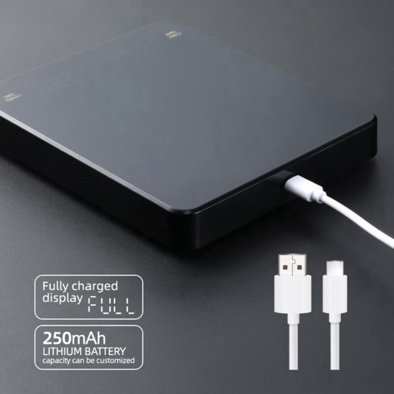 Kitchen Scale Precision Electronic Scale With Timer LED Digital Scale Smart Coffee Scale Household Food Scale 3KG/0.1G