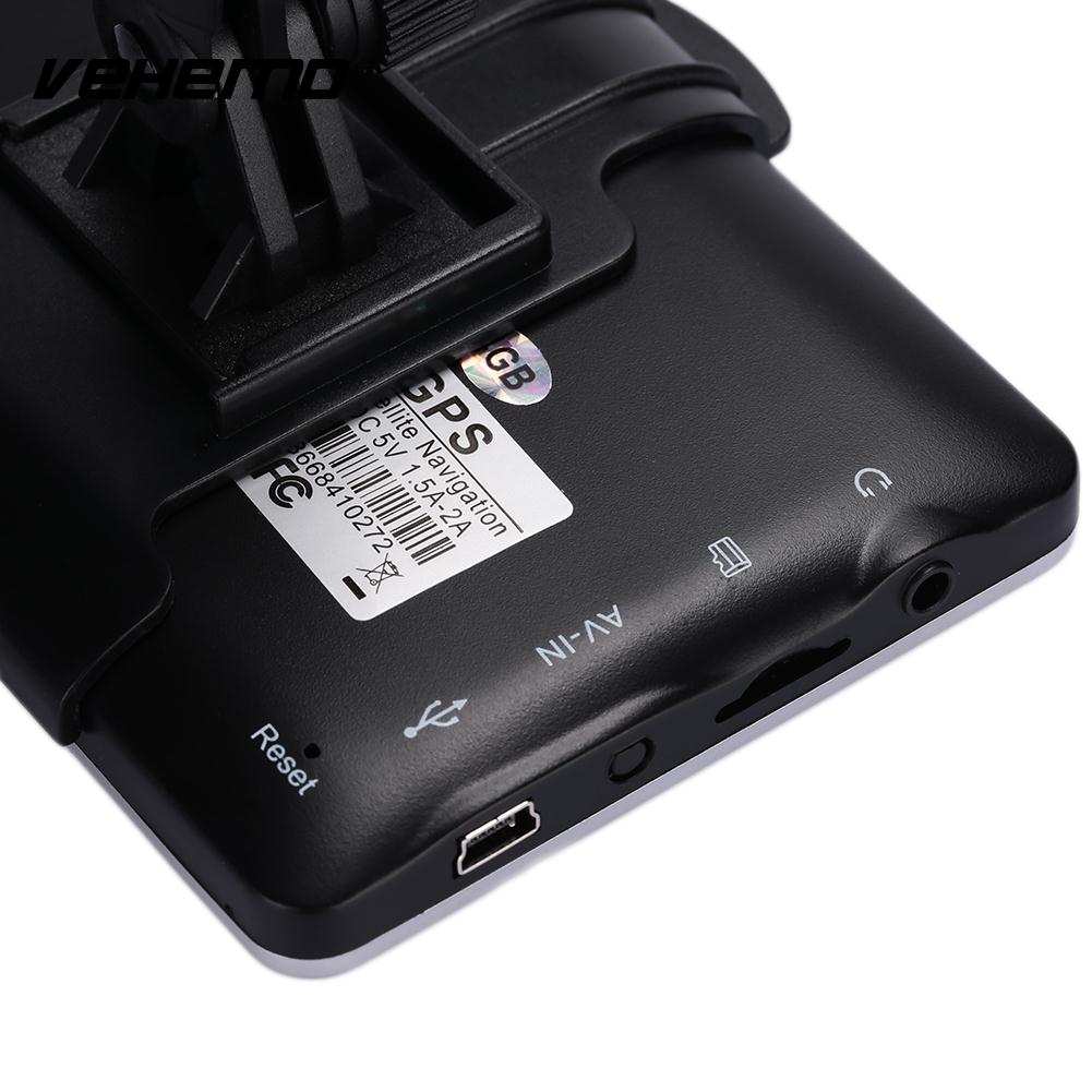 Vehemo Built-In Europe Map 128M Car GPS Navigator MP4 Player MP3 Player Navigation Player Stereo Motor Highperformance