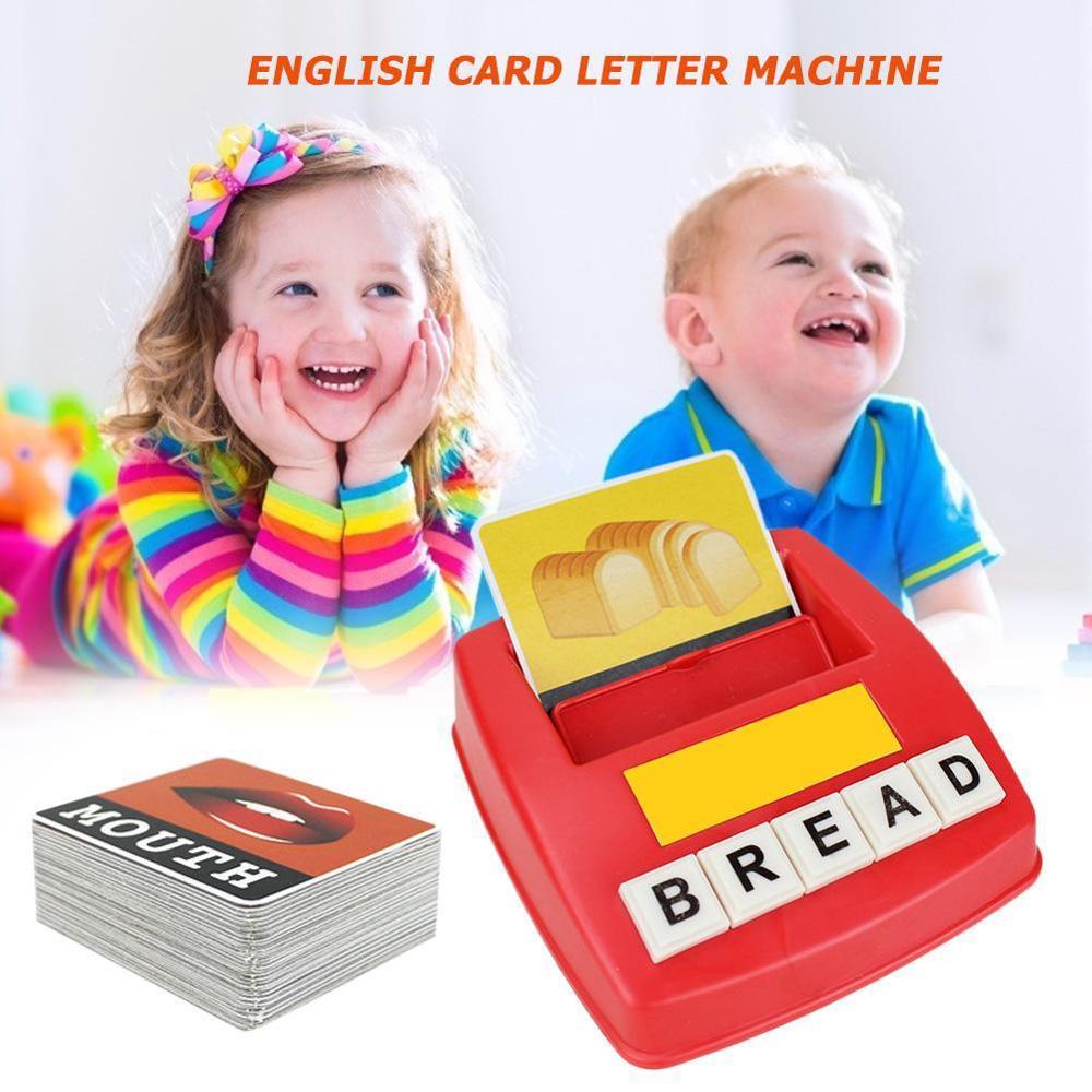 Alphabet Letter Spelling Game For Kids Preschooler English Puzzles Educational Teaching Hobbies Machines Learning Langu Y0J4