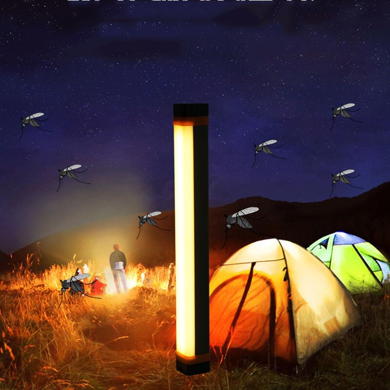 Multifunktionel cob camping lys udendørs led genopladeligt camping telt lys bærbart myg magnetisk nødlys