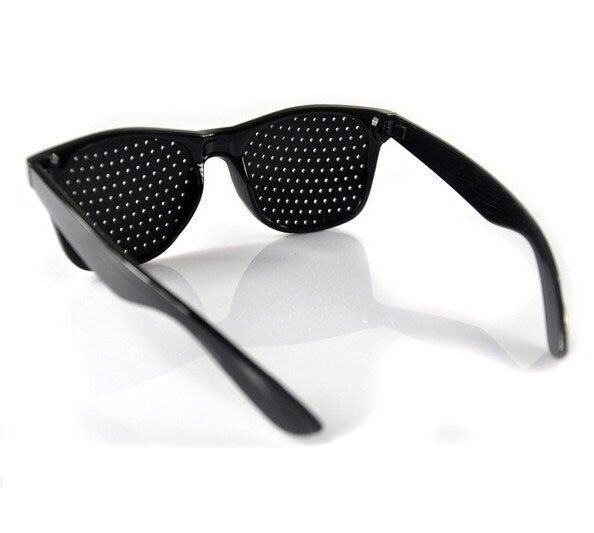 Anti-myopia Pin hole Glasses women men Pin hole Sunglasses Eye Exercise Eyesight Improve Healing vision Care Eyeglasses GYH