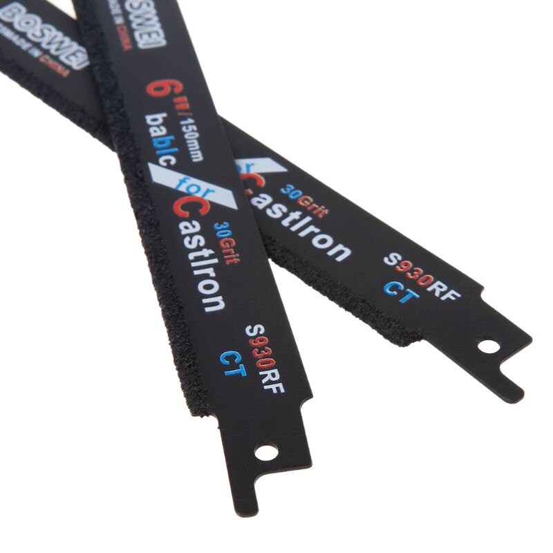 2 Stuks 150 Mm 6 ''Carbide Zaagbladen Voor Snijden Keramische Gietijzeren S930RFCT