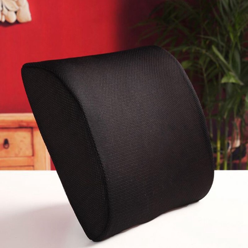 Memory Foam Seat Chair Lumbar Back Support Cushion Pillow For Office Home Car